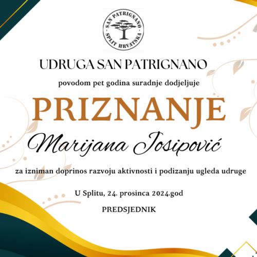 Pet godina aktivne u udruzi