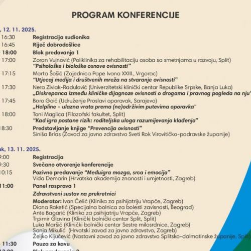 Druga regionalna konferencija o ovisnostima