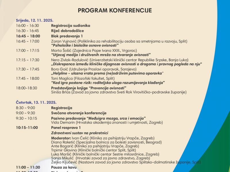 San Patrignano - Druga regionalna konferencija o ovisnostima